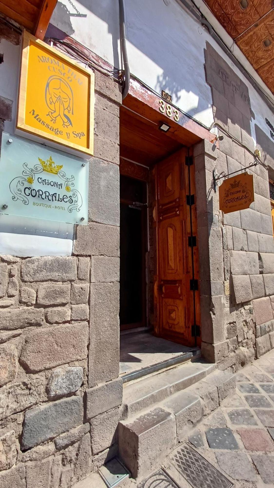 Casona Corrales Hotel Boutique クスコ エクステリア 写真